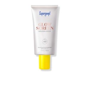 Supergoop! Glow Screen SPF 40 Sunscreen with Yellow Cap